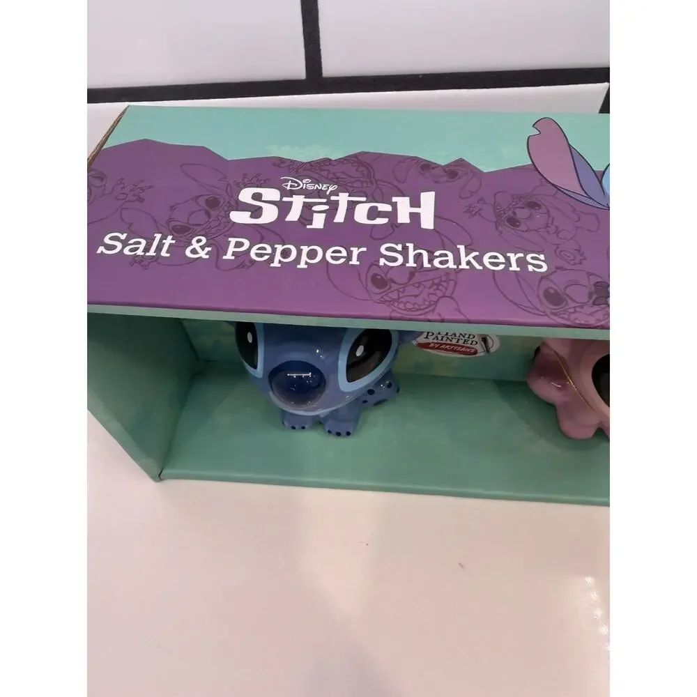 Disney Lilo & Stitch Angel Salt & Pepper Shakers NEW!!